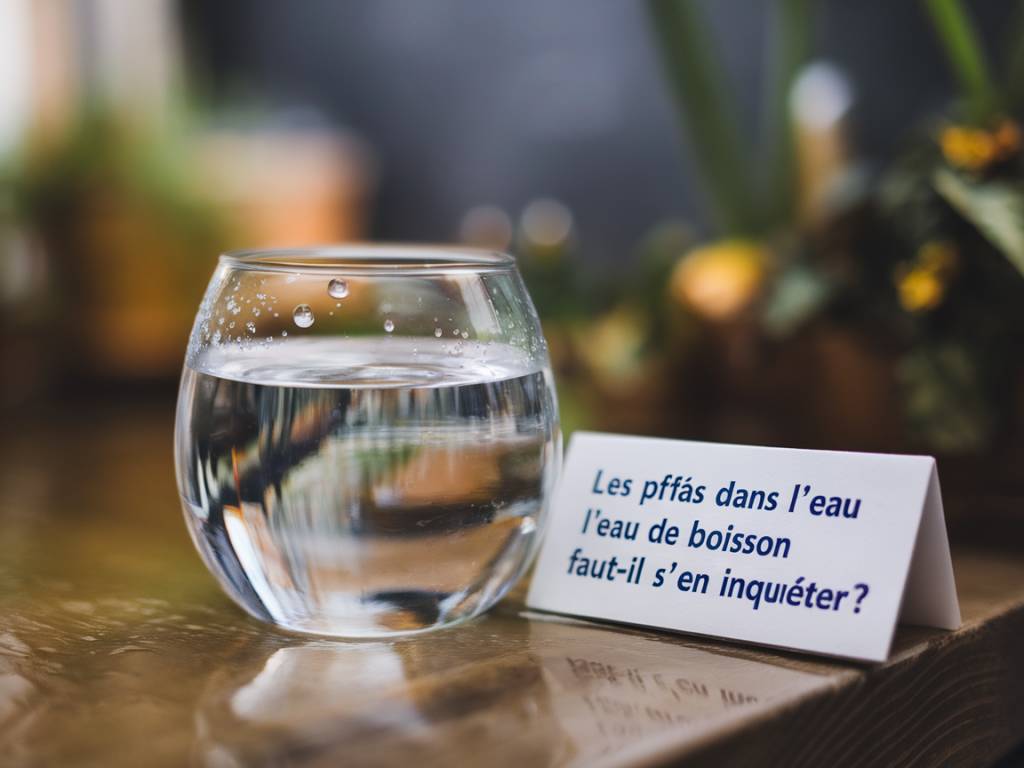 Les pfas dans l’eau de boisson : faut-il s’en inquiéter ?